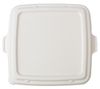 A Picture of product FIS-42STBFL9 9” SQUARE FLAT BAGASSE LID