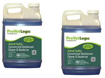 ProVetLogic Animal Facility Disinfectant Cleaner & Deodorizer. 2.5 gal. 2 bottles/case.