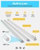 A Picture of product AMZ-T8LED Sunco T8 LED Ballast Bypass Fluorescent Retrofit Replacement Tube Light Bulbs, 5000K Daylight, Single Ended Power (SEP). 4 ft. 10/pack.