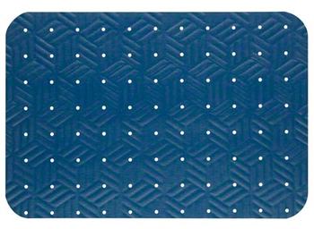 Wet Step Slip Resistant/Wet Environments/Indoor-Outdoor Mat. 3 X 20 ft. Blue.