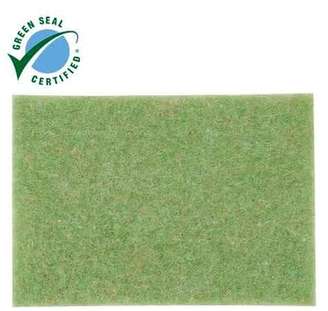 3M™ TopLine 5000 Low-Speed Autoscrubber Floor Pads. 28 X 14 in. Green/Amber. 10/carton.