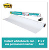 A Picture of product MMM-FWS8X4 Post-it® Flex Write Surface, The Permanent Marker Whiteboard Surface, 8 ft. x 4 ft. 6/Case