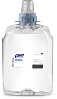 PURELL HEALTHY SOAP™ Fresh Scent Foam, 2000 mL Refill for PURELL® FMX-20™ Push-Style Soap Dispensers, 2/Case