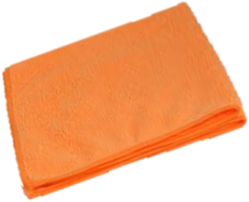 Microfiber Dusting Cloth. 16 X 16 in. Orange.