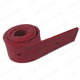 Windsor Chariot Linatex Rear Squeegee Blade. 40 in. Red.