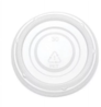 A Picture of product SYD-005L2C SupplyCaddy 2 oz. Portion Cup Lids. Clear. 2,500/carton.