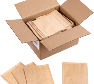 Kraft Paper Food Wrap and Basket Liner - Greaseproof - 12 x 12 - 500  count box