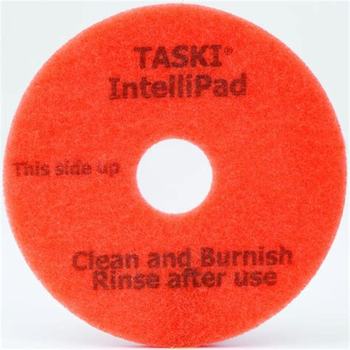 TASKI® IntelliPad® Floor Care Pads. 14 in. Orange. 2/case.