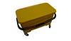 A Picture of product BBP-153622 22 Liter Microfiber Mop Bucket w/Wheels and Lid, 5/Case