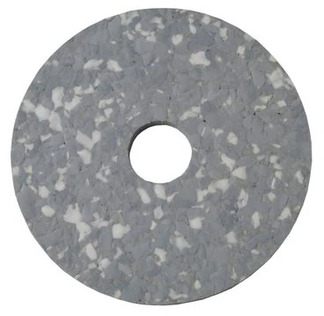 3M™ Melamine Floor Pads. 13 in./330 mm. Grey/White. 5/case.