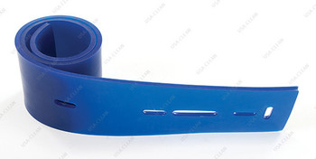 Urethane Rear Squeegee Blade. Blue.