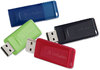 A Picture of product VER-99123 Verbatim® Store 'n' Go® USB Flash DriveStore 'n' Go USB Flash Drive, 16 GB, Assorted Colors, 4/Pack