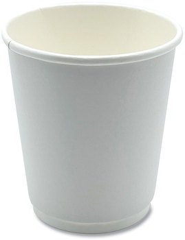 Boardwalk® Paper Hot Cups, Double-Walled. 8 oz. White. 500/carton.