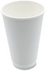 A Picture of product BWK-DW16HCUP Boardwalk® Paper Hot Cups, Double-Walled. 16 oz. White. 500/carton.