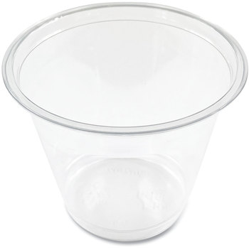 Boardwalk® Clear PET Plastic Squat Cold Cups. 9 oz. 1,000/carton.