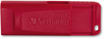 Verbatim® Store 'n' Go® USB Flash DriveStore 'n' Go USB Flash Drive, 128 GB, Red
