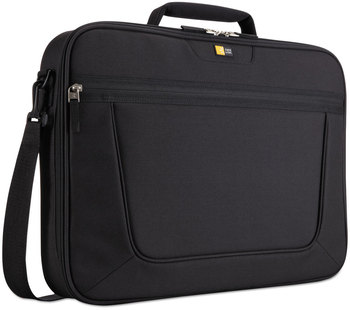 Case Logic® Primary Laptop Clamshell Case, fits Devices up to 17 in. 18.5 X 3.5 X 15.7 in. Black.