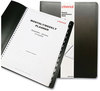 A Picture of product UNV-71000 Universal Weekly Planner 11 x 8, Black Cover, 14-Month, Dec 2023 to Jan 2025