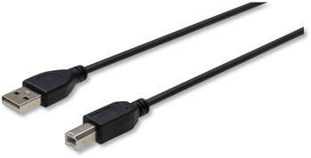Innovera® USB Cable 10 ft, Black