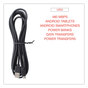 A Picture of product IVR-30013 Innovera® USB to Micro Cable 10 ft, Black