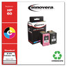 A Picture of product IVR-N9H63FN Innovera® N9H63FN Ink Remanufactured Black/Tri-Color Replacement for 60 (N9H63FN), 200/165 Page-Yield