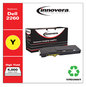 A Picture of product IVR-D2660Y Innovera® D2660B, D2660C, D2660M, D2660Y Toner Remanufactured Yellow High-Yield Replacement for 593-BBBR, 4,000 Page-Yield