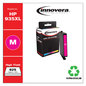 A Picture of product IVR-935XLM Innovera® C2P23AN, C2P24AN,C2P25AN, C2P26AN Ink Remanufactured Magenta High-Yield Replacement for 935XL (C2P25AN), 825 Page-Yield