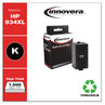 A Picture of product IVR-934XLB Innovera® C2P23AN, C2P24AN,C2P25AN, C2P26AN Ink Remanufactured Black High-Yield Replacement for 934XL (C2P23AN), 1,000 Page-Yield
