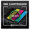 A Picture of product IVR-902XLB Innovera® 902XLB, 902XLC, 902XLM, 902XLY Ink Remanufactured Black High-Yield Replacement for 902XL (T6M14AN), 825 Page-Yield