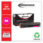 A Picture of product IVR-F403X Innovera® CF400X, CF401X, CF402X, CF403X Toner Remanufactured Magenta High-Yield Replacement for 201X (CF403X), 2,300 Page-Yield, Ships in 1-3 Business Days