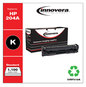 A Picture of product IVR-F510A Innovera® CF510A, CF511A, CF512A, CF513A Toner Remanufactured Black Replacement for 204A (CF510A), 1,100 Page-Yield