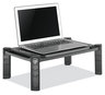 A Picture of product IVR-55051 Innovera® Large Monitor Stand with Cable Management 12.99" x 17.1" 6.6", Black, Supports 22 lbs