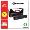 A Picture of product IVR-F402A Innovera® CF400A, CF401A, CF403A, CF402A Toner Remanufactured Yellow Replacement for 201A (CF402A), 1,400 Page-Yield