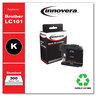 A Picture of product IVR-LC101BK Innovera® LC101BK Ink Compatible Black Replacement for 300 Page-Yield