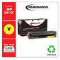 A Picture of product IVR-F402X Innovera® CF400X, CF401X, CF402X, CF403X Toner Remanufactured Yellow High-Yield Replacement for 201X (CF402X), 2,300 Page-Yield, Ships in 1-3 Business Days