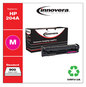 A Picture of product IVR-F513A Innovera® CF510A, CF511A, CF512A, CF513A Toner Remanufactured Magenta Replacement for 204A (CF513A), 900 Page-Yield