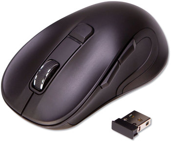 Innovera® Hyper-Fast Scrolling Mouse 2.4 GHz Frequency/26 ft Wireless Range, Right Hand Use, Black