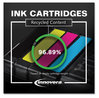 A Picture of product IVR-64XLBK Innovera® 64XL Ink Remanufactured Black High-Yield Replacement for (N9J92AN), 600 Page-Yield