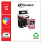 A Picture of product IVR-63TRI Innovera® F6U61AN Ink Remanufactured Tri-Color Replacement for 63 (F6U61AN), 165 Page-Yield