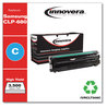A Picture of product IVR-CLT506C Innovera® CLT-C506K, CLT-C506C, CLT-C506M, CLT-C506Y Toner Remanufactured Cyan High-Yield Replacement for CLT-C506L, 3,500 Page-Yield