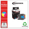 A Picture of product IVR-LC2033PKS Innovera® LC203 Ink Remanufactured Cyan/Magenta/Yellow High-Yield Replacement for LC2033PKS, 550 Page-Yield