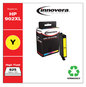 A Picture of product IVR-902XLY Innovera® 902XLB, 902XLC, 902XLM, 902XLY Ink Remanufactured Yellow High-Yield Replacement for 902XL (T6M10AN), 825 Page-Yield