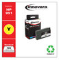 A Picture of product IVR-951Y Innovera® 950B-951M Ink Remanufactured Yellow Replacement for 951 (CN052AN), 700 Page-Yield, Ships in 1-3 Business Days