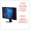 A Picture of product IVR-46416 Innovera® Premium Antiglare Blur Privacy Monitor Filter for 24" Widescreen Flat Panel 16:9/16:10 Aspect Ratio