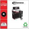 A Picture of product IVR-PCLI8BK Innovera® PGI5BK Inkjet Cartridge Remanufactured Black Ink, Replacement for CLI8BK (0620B002), 412 Page-Yield