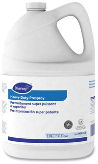 Diversey™ Carpet Cleanser Heavy-Duty Prespray Fruity Scent, 1 gal Bottle, 4/Carton