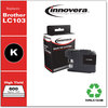 A Picture of product IVR-LC103B Innovera® LC103B, LC103C, LC103M, LC103Y Ink Remanufactured Black High-Yield Replacement for LC103BK, 600 Page-Yield