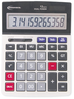 Innovera® 12-Digit Large Display Calculator 15975 LCD