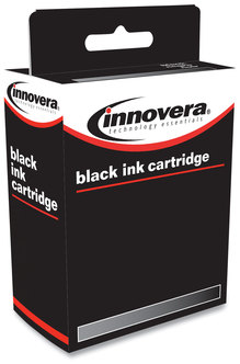 Innovera® 20014 Inkjet Cartridge Remanufactured Black Ink, Replacement for 20 (C6614DN), 500 Page-Yield