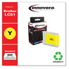 A Picture of product IVR-20051Y Innovera® 20051, 20051C, 20051M, 20051Y Inkjet Cartridge Remanufactured Yellow Ink, Replacement for LC51Y, 400 Page-Yield